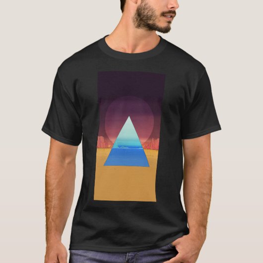 T-shirt Saturn Sand (Devant)