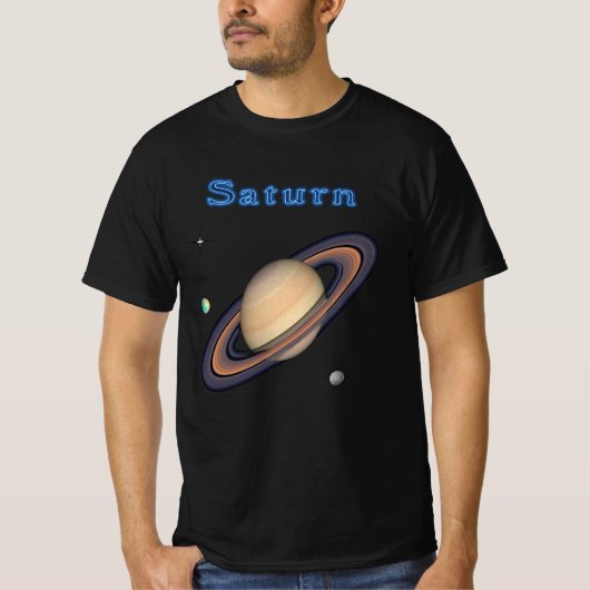T-shirt Saturn-t-shirts hommes (Devant)