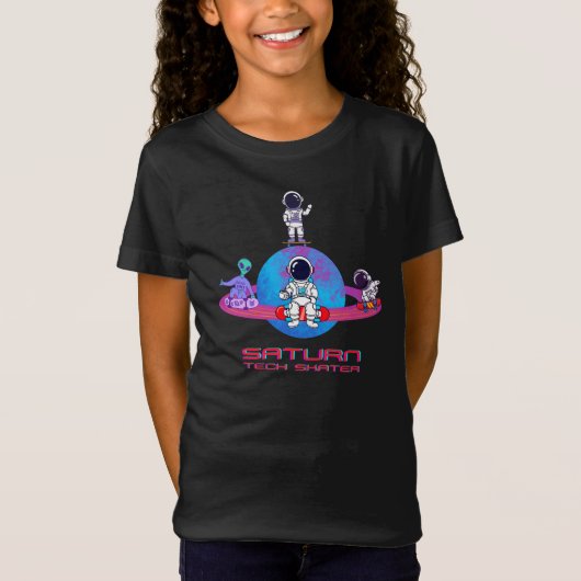 T-Shirt Saturn Tech Skater (Devant)