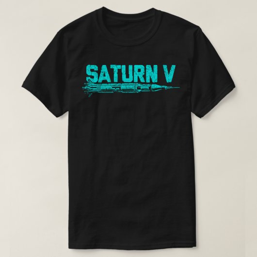 T-shirt Saturn V Rocket 8 (Design devant)