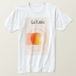 T-shirt Saturne - La planète à anneaux Art spatial.