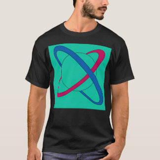 T-shirt Saturne Planètes colorées