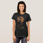 T-shirt Satyre avec violon (Devant entier)