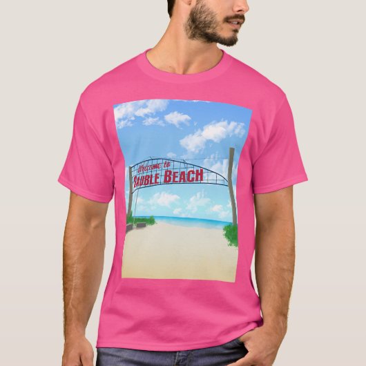 T-shirt Sauble Beach Print (Devant)
