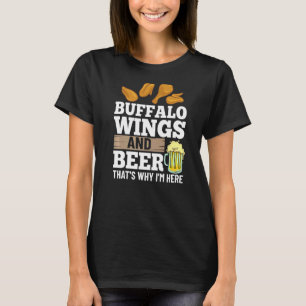 T-shirt Sauce à ailes chaudes au poulet frit de buffle 1