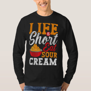T-shirt Sauce à la crème aigre Vegan Dip Onion Dipping Ket