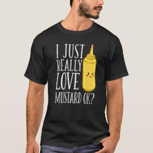 T-shirt Sauce à la vinaigrette jaune de moutarde