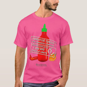 T-shirt Sauce au Piment Asbeste Langue Piment