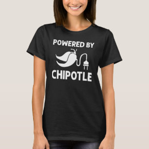 T-shirt Sauce aux piments chipotle salsa en poudre queso F