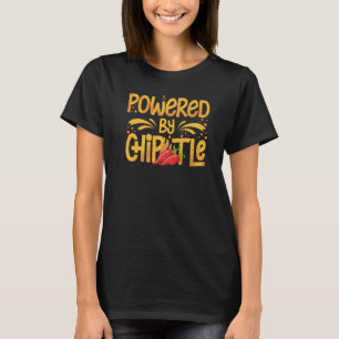 T-shirt Sauce aux piments chipotle salsa en poudre queso F