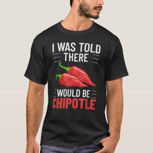 T-shirt Sauce aux piments chipotle salsa en poudre queso F