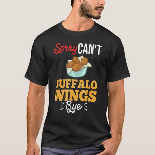 T-shirt Sauce Buffalo Wings pour ailes de poulet frit 3 (Devant)