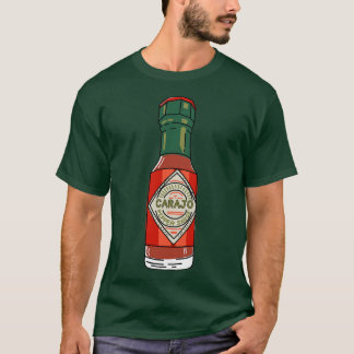 T-shirt Sauce chaude Design amusant pour le connaisseur go