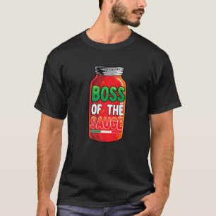 T-shirt Sauce de pâtes maison Boss Drôle italien Marinara 