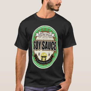 T-shirt Sauce de soja Japonais Asiatique Extra Salé Condit