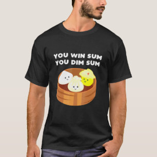 T-shirt Sauce Dumpling Soupes à vapeur Dumpling Dumplings 
