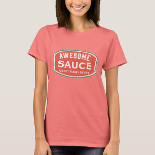 T-shirt Sauce impressionnante