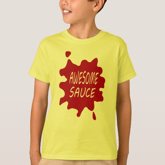 T-shirt Sauce impressionnante (Devant)