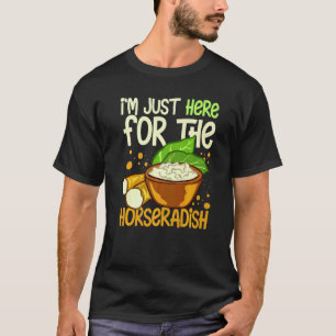 T-shirt Sauce Raifort Crème Plante Recette Racine Fraîche