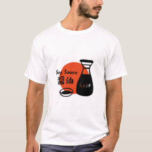 T-shirt Sauce soja minimale Japon Voyage