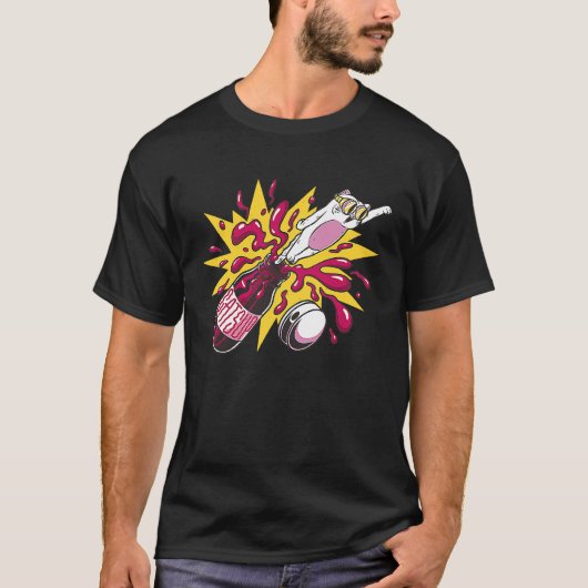 T-shirt Sauce tomate Chat (Devant)
