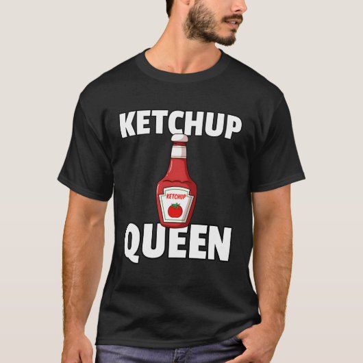 T-shirt Sauce tomate Queen Ketchup (Devant)