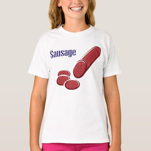 T-shirt saucisse (Devant)