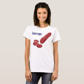 T-shirt saucisse (Devant entier)