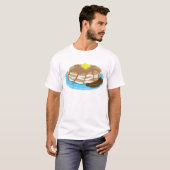 T-shirt Saucisse de crêpes (Devant entier)