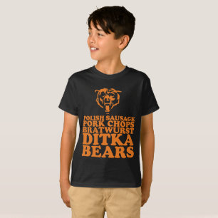 T-shirt Saucisse. Ditka. Ours