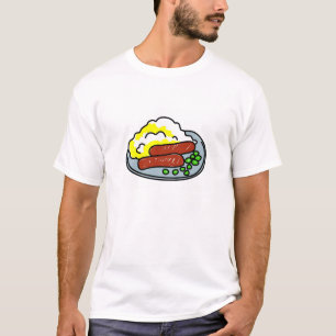 T-shirt saucisse-et-mâche