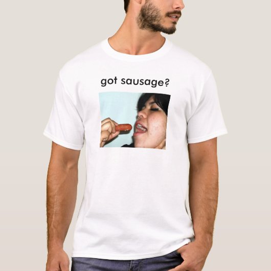 T-shirt saucisse obtenue ? (Devant)