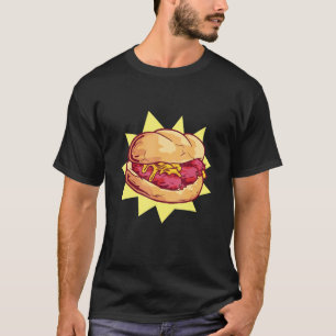 T-shirt Saucisson Sandwich Burger Bistro Restaurant Snack