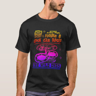 T-shirt Saugus Speedway vintage noir 8 chemise