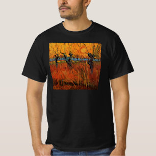 T-shirt Saules au coucher du soleil par Vincent van Gogh