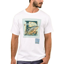 T-shirt SAUMON 2 avec dos pour hommes Edmonds Mars