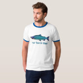 T-shirt Saumon cyanotique (Devant entier)