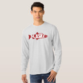 T-Shirt Saumon d'Alaska (Devant entier)