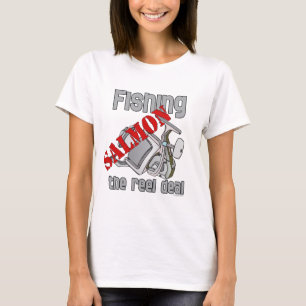 T-shirt Saumon de pêche Le Reel Deal Chemise de pêche