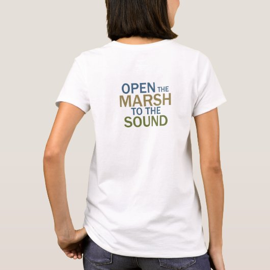 T-shirt SAUMON FEMME Edmonds Marsh 2 avec dos (Dos)