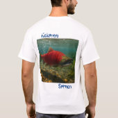 T-shirt Saumon Kokanee (Dos)