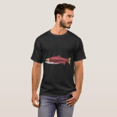 T-shirt Saumon mignon (Devant entier)