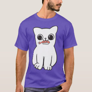 T-shirt Saumon Rice Cat Sushi Lover Sushi Cat Premium