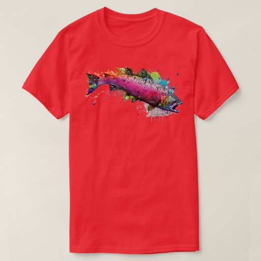 T-shirt Saumon rose (Design devant)