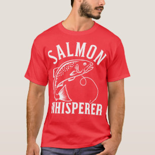 T-shirt Saumon Whisperer Fishing