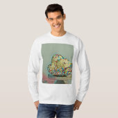 T-shirt Saupoudrer de crème glacée (Devant entier)