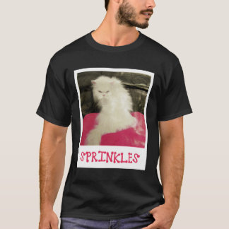T-shirt Saupoudrer le chat