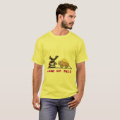 T-shirt saut à 8 bits d'échouer (Devant entier)