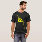 T-shirt Saut à la perche - Jaune (Devant entier)