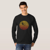 T-shirt Saut à la perche rétro (Devant entier)